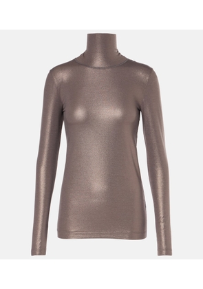 Brunello Cucinelli Cotton-blend turtleneck sweater