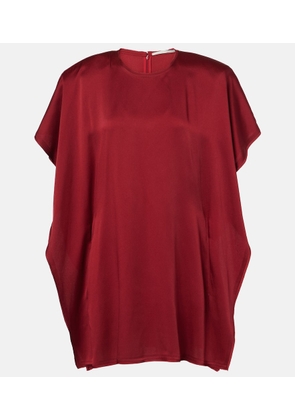 Stella McCartney Draped jersey minidress