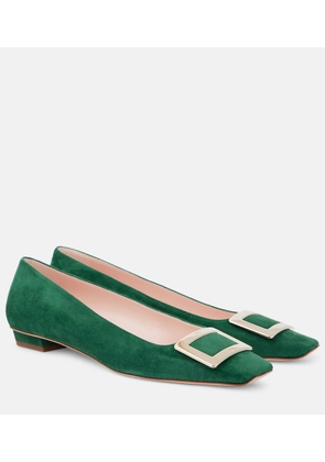Roger Vivier Belle Vivier 25 suede pumps