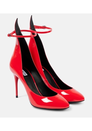 Alaia Decollete patent leather pumps