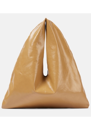 The Row Bindle Small leather tote bag