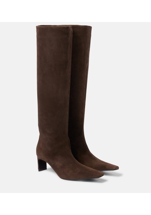 Khaite Ona 55 suede knee-high boots