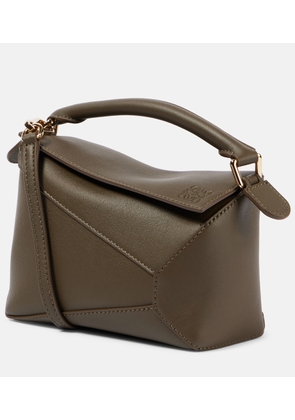 Loewe Puzzle Edge Mini leather tote bag