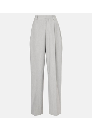 Jacquemus Curzio mid-rise jersey wide-leg pants