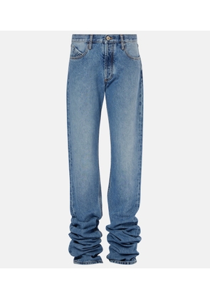 The Attico Mid-rise straight jeans
