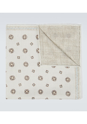 Brunello Cucinelli Silk pocket square