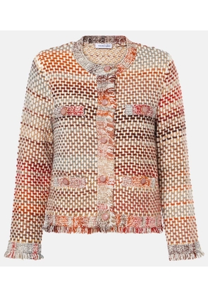 Veronica Beard Sariyah cotton and wool-blend knit jacket