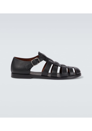 Loro Piana Maxime Walk leather fisherman sandals