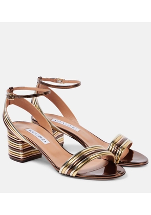 Aquazzura Sundance 50 faux leather sandals