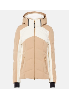 Bogner Delina colorblocked ski jacket