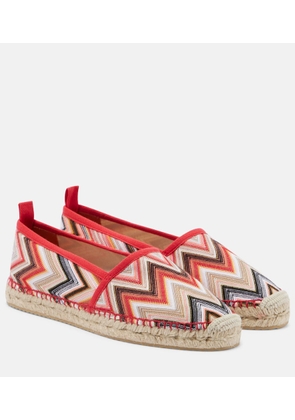 Missoni Elle raschel espadrilles