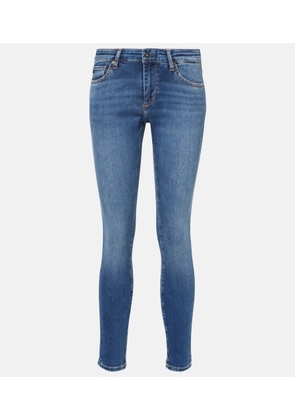 AG Jeans Mid-rise skinny jeans