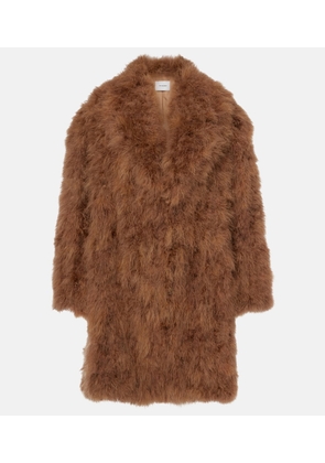 Yves Salomon Feather coat