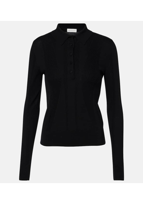 Dries Van Noten Cotton polo sweater