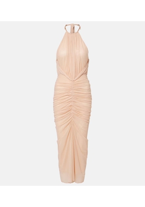 Mugler Ruched gown