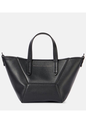 Brunello Cucinelli BC Duo Mini leather tote bag