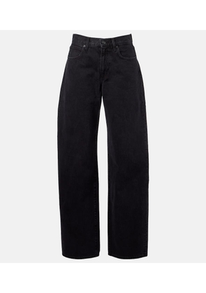 Slvrlake Tess Long high-rise barrel-leg jeans