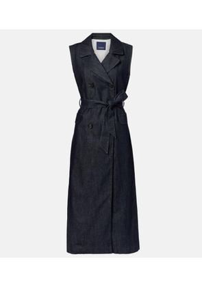 ワンピース MAX MARA 'S 'Piega' dress Blue S Max Mara Piega Dress | Blue | FARFETCH
