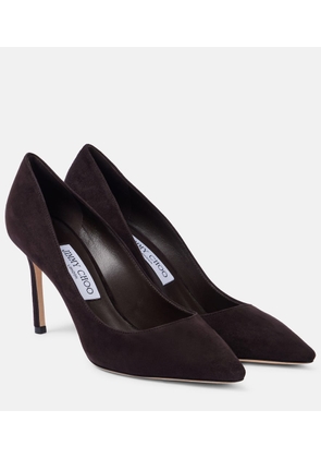 Jimmy Choo Romy 85 suede pumps