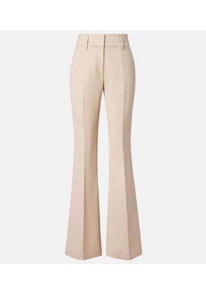 Gabriela Hearst Rhein high-rise wool flared pants