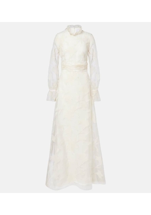 Markarian Bridal Adeline silk organza gown