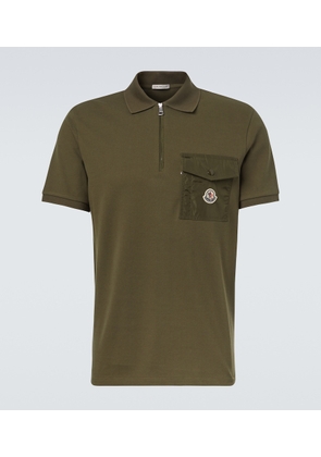 Moncler Cotton pique polo shirt