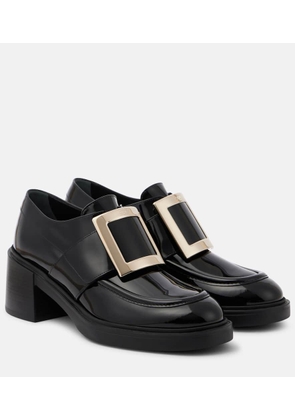 Roger Vivier Viv' Rangers patent leather loafers