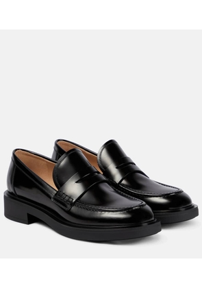 Gianvito Rossi Harris leather loafers