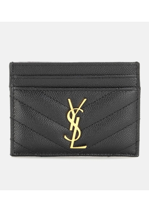 Saint Laurent Monogram quilted leather card holder