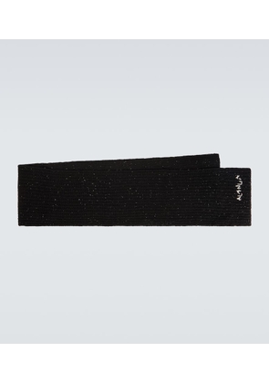 Alanui Northern Islands wool-blend scarf