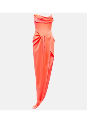 Alex Perry Harland satin crepe gown