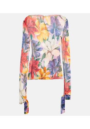 Etro Floral-printed top