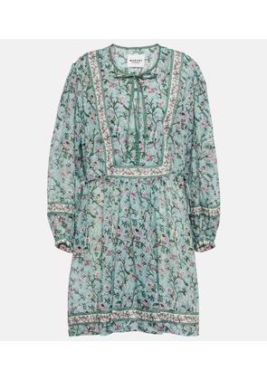 Marant Etoile Floral cotton minidress