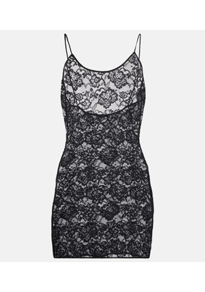 Oseree Lace minidress