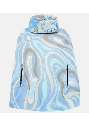 Pucci x Fusalp Marmo poncho
