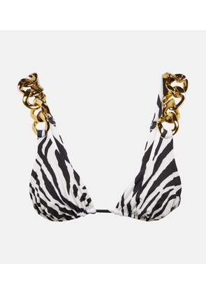 Same Chain-embellished bikini top