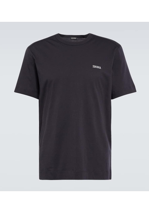 Zegna Logo cotton T-shirt