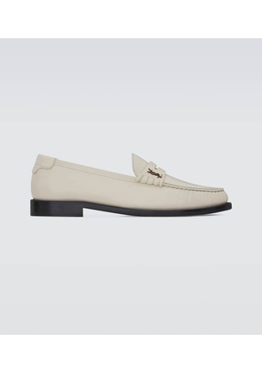 Saint Laurent Le Loafer leather penny loafers