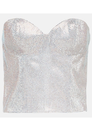 Costarellos Embellished bustier top