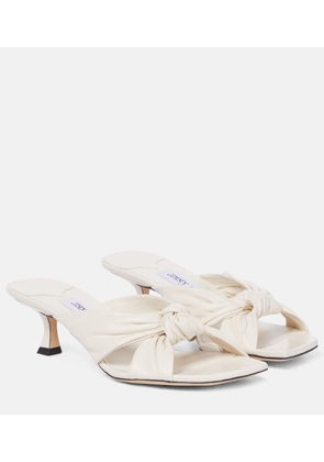Jimmy Choo Avenue 50 leather sandals
