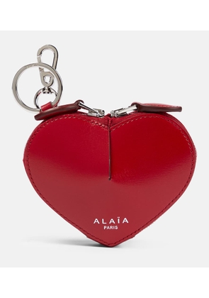 Alaia Le Cour Mini leather coin purse