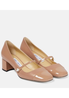 Jimmy Choo Elisa 45 leather pumps