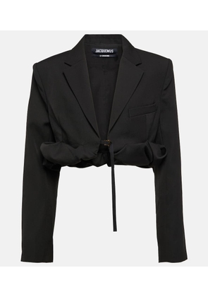 Jacquemus La Veste Croissant virgin wool jacket