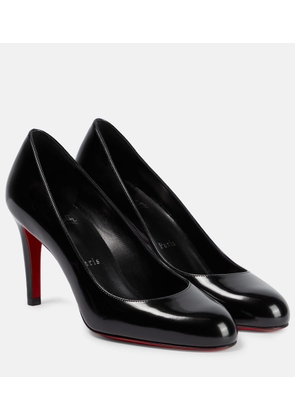 Christian Louboutin Pumppie 85 patent leather pumps