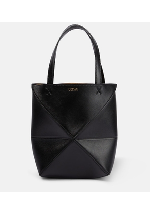 Loewe Puzzle Fold Mini leather tote bag