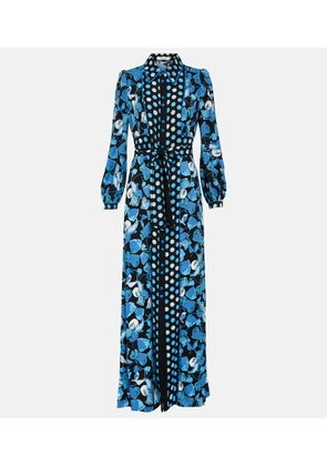 Diane von Furstenberg Joshua floral crepe maxi dress