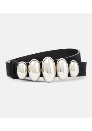 Isabel Marant Fuzz slim suede belt