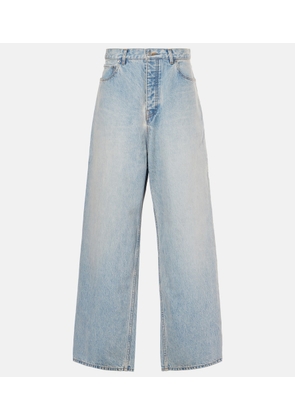 Balenciaga Mid-rise wide-leg jeans