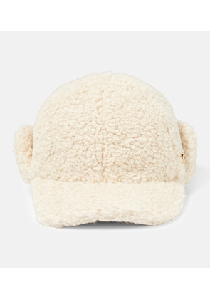 Stella McCartney Faux shearling baseball cap