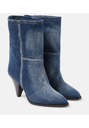 Isabel Marant Rouxa denim ankle boots